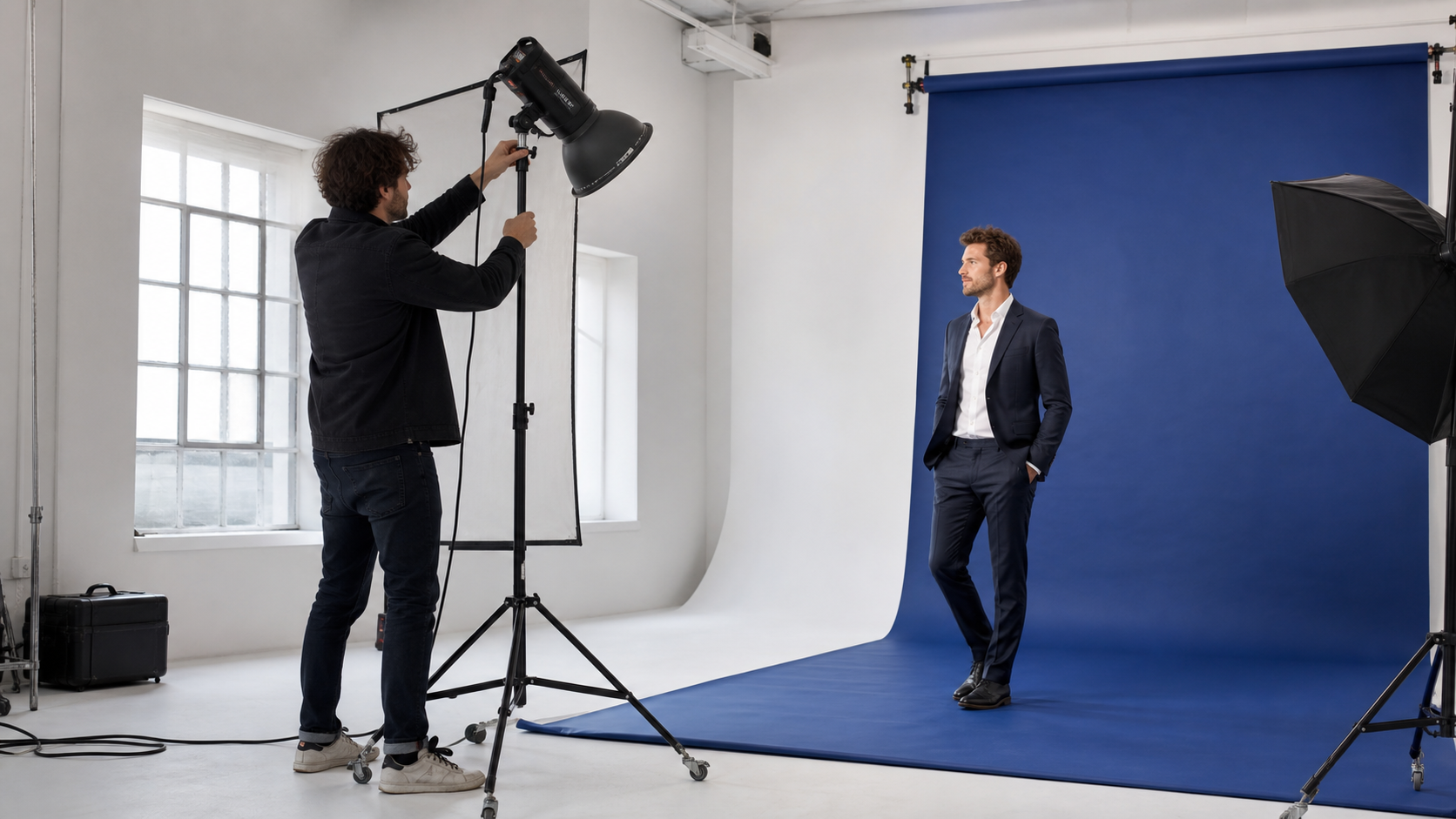 Produzione fotografica nello studio PhotoPro Bologna